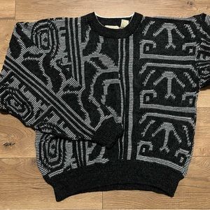 Vintage International Rough Cut Sweater Sz XL